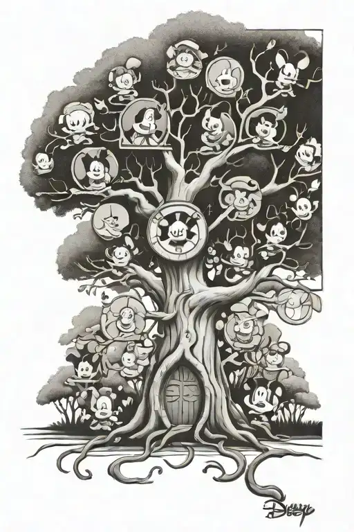 Disney Family Tree