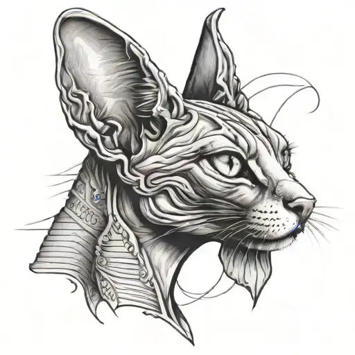 Egyptian Sphinx Cat