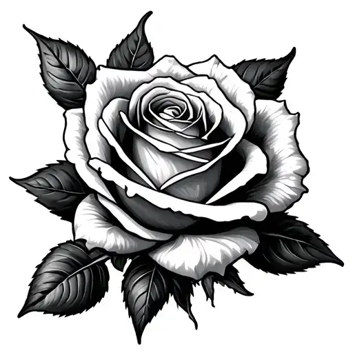 Rose With Marked Ohana