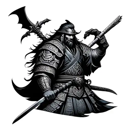 Norse Mythology Meets Samurai Mythology