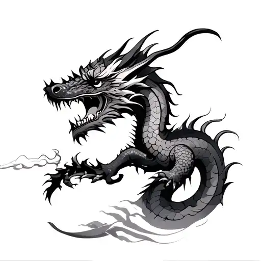 Samurai Dragon Guerrero