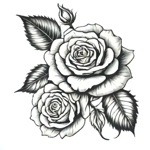 Rose With The Name Malia