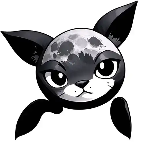 Umbreon Looking At The Moon