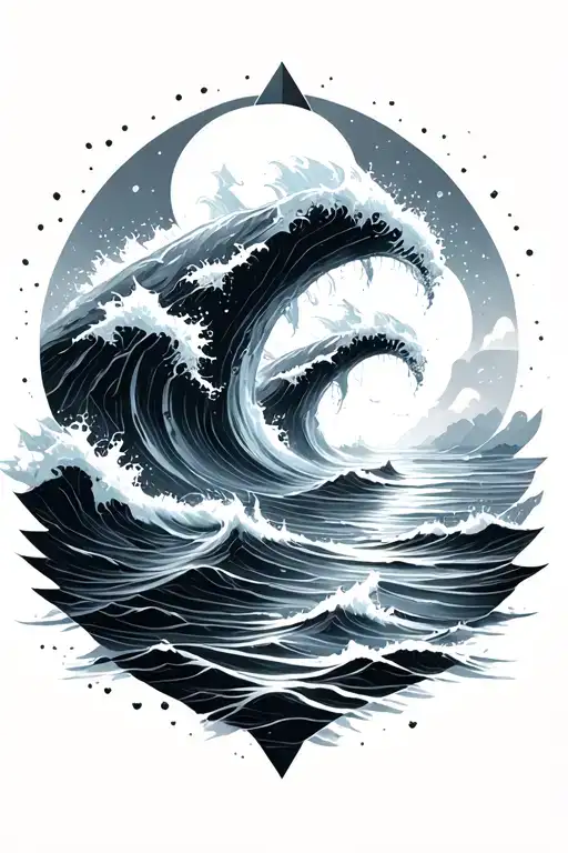 Geometry Ocean Scene