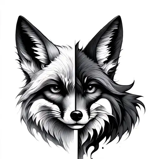 Half Witchclary And Half Fox