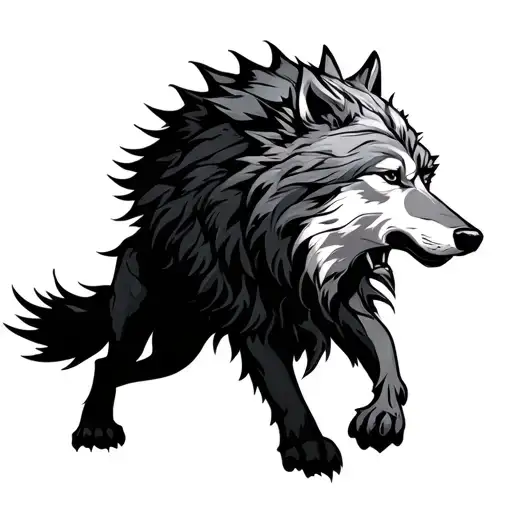 Fenrir Viking Norse Wolf