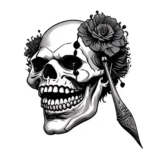 Skull And Murderous Clowns