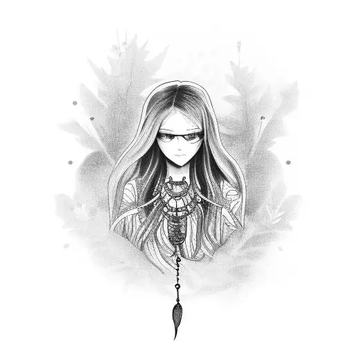 Dreamcatcher And Girl