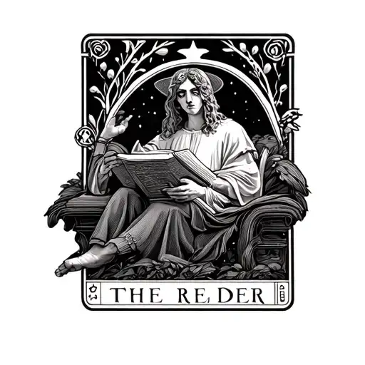 The Reader Tarot Card
