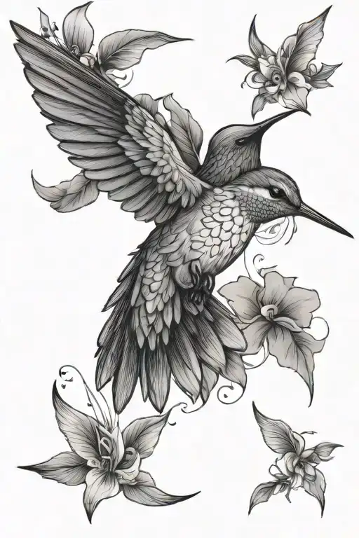 Hummingbird Surrounded