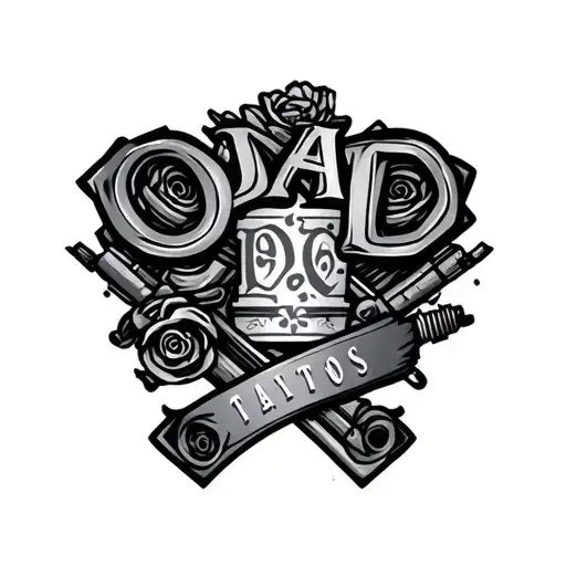 Dad Memorial Tattoo Auto Parts Integrated