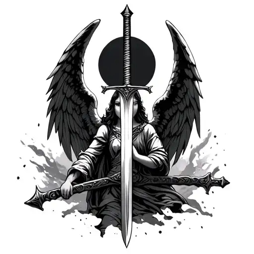 Angels With Sword In A Climate Of War