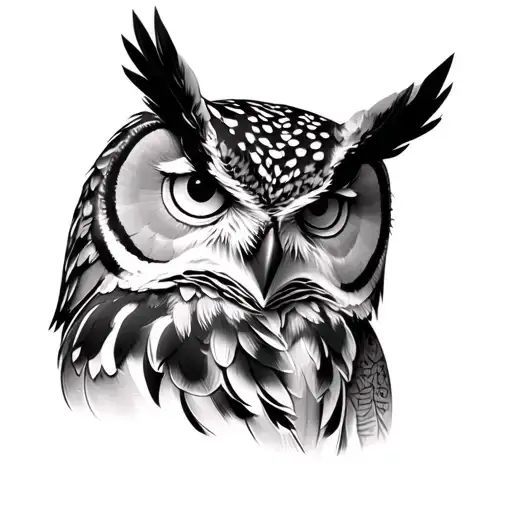 Owl Portrait