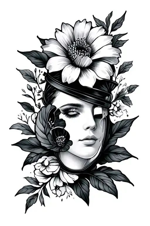 444 Protection And Flower