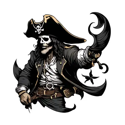 Pirate Brujula With Watch