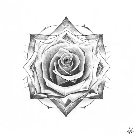 Leo Star Sign Rose