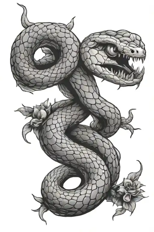 Snake Tattoo Design