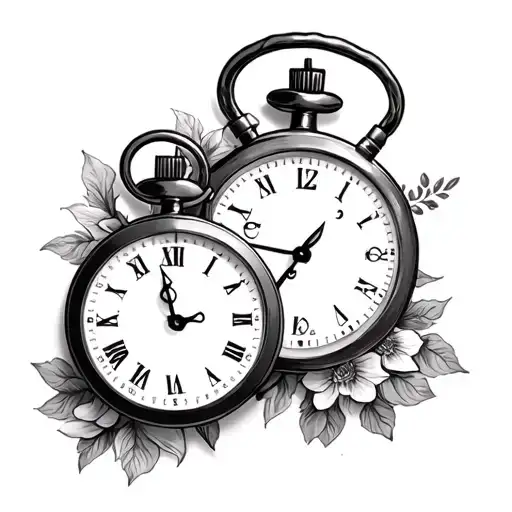 2 Stop Watches Mon And Dad Memorial