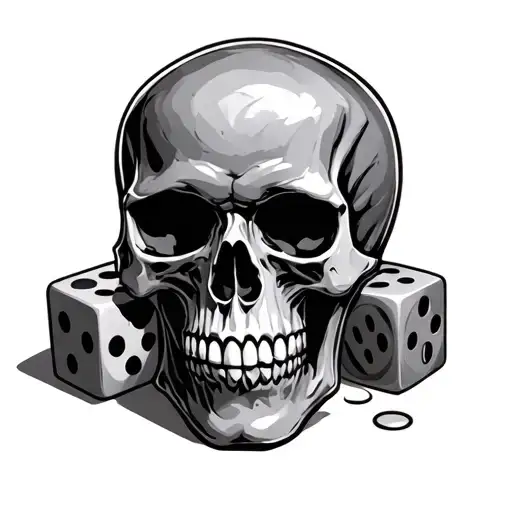 Dice And Skull
