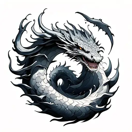 Dragon Claw Japanese Waves