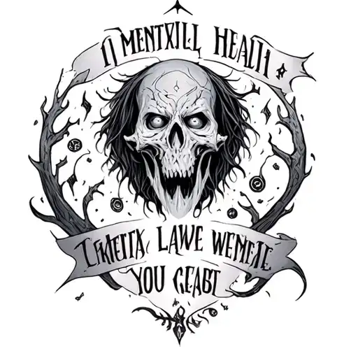 Dungeons And Dragons With Mental Health Quote Written