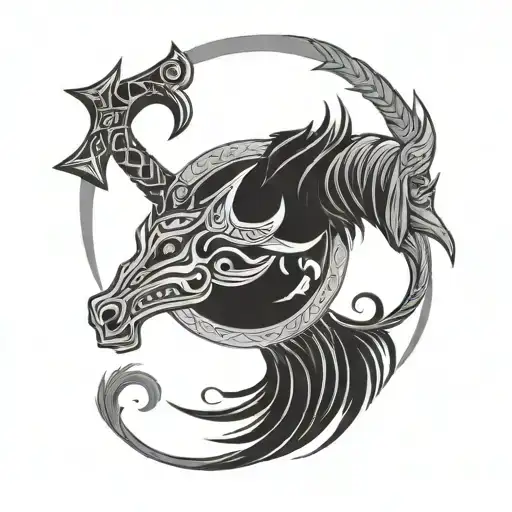 Symbol Viking Love Each Other