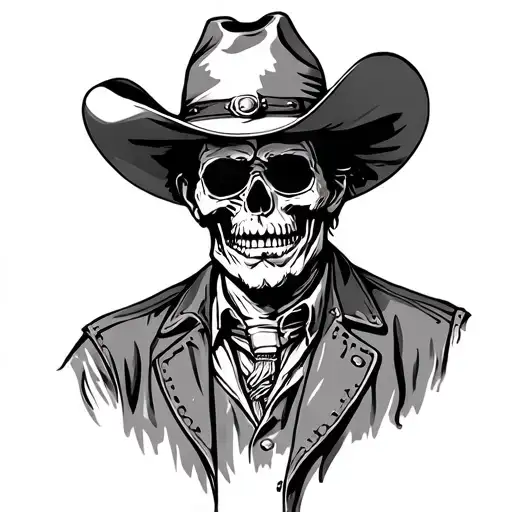 Old West Dead Cowboy