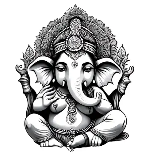 Ganesha Ice Mother Child