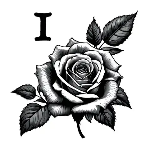 I Love My Italic Daughters And Roses