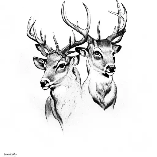 Gemini With Deer