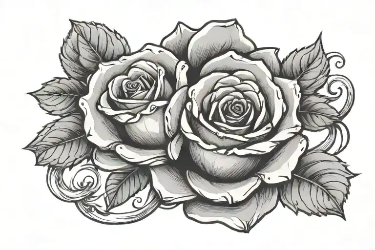 Rose Ring Intertwined