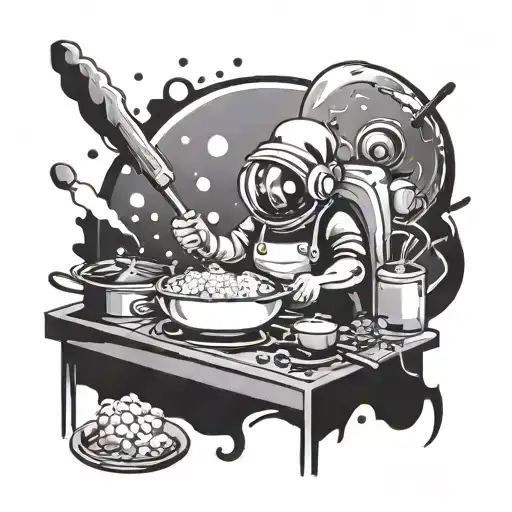 Cooking With Music In Space