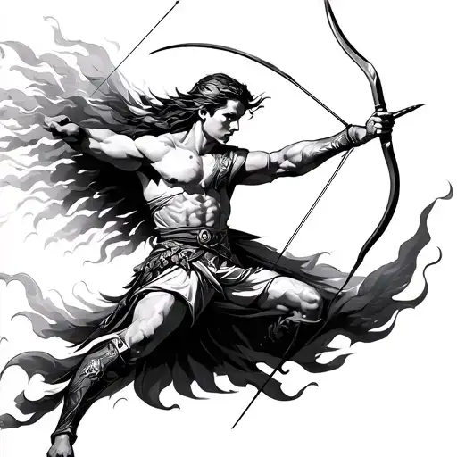 Sagittarius Archer Within The Winds