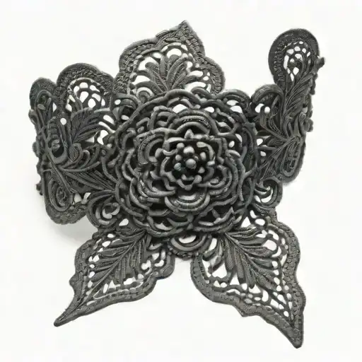 Lace Bracelet Woman Tigh