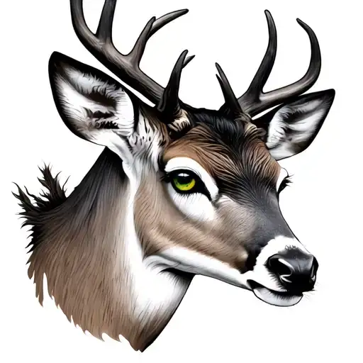 Green -Eyed Deer