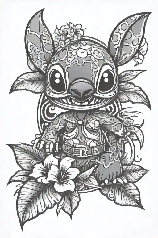 Stitch Hawaii Inspired