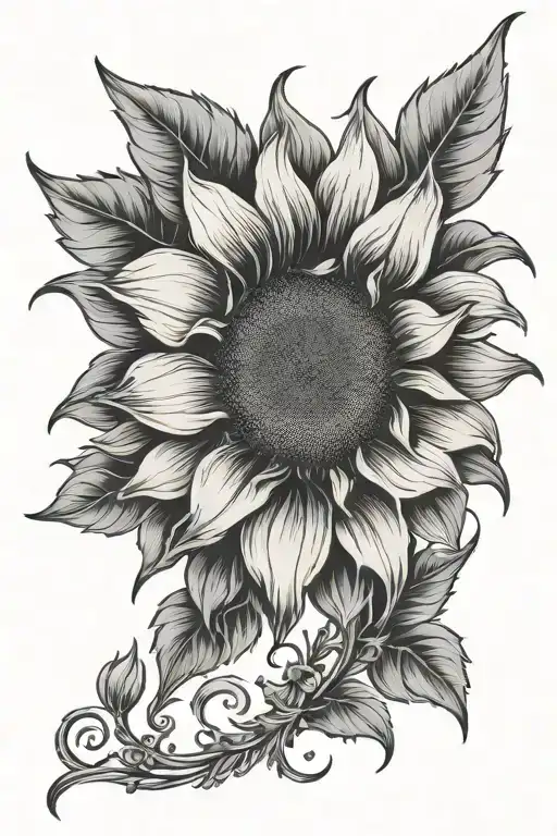 Sunflower Spine