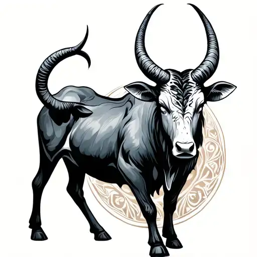 Sign Of The Bull And The Capricorn
