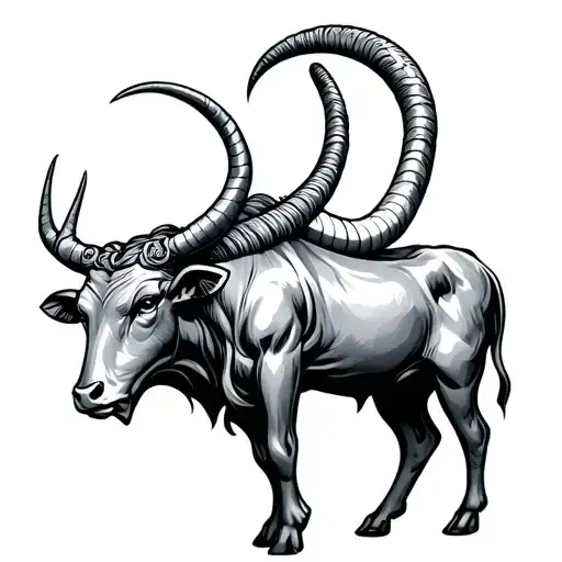 Sign Of The Bull And The Capricorn