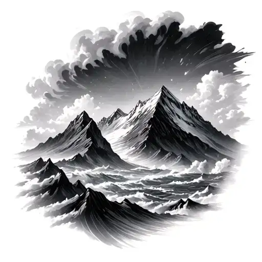 Mountain In A Hurricane