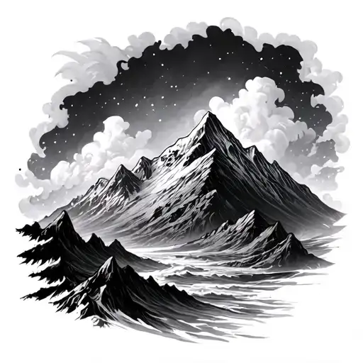 Mountain In A Hurricane