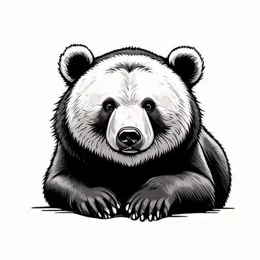 Amazonian Lazy Bear With A Lazy Bear