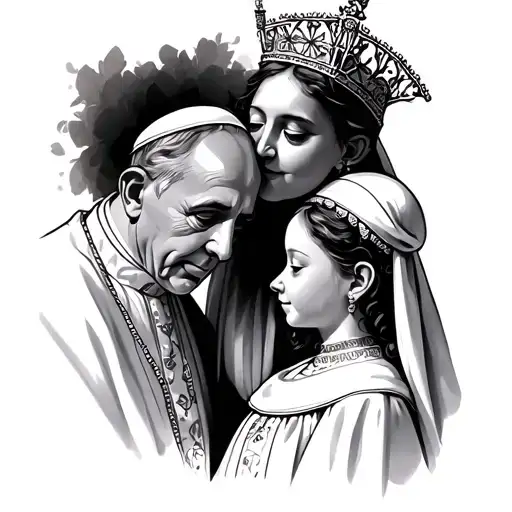 Pope And Daughter