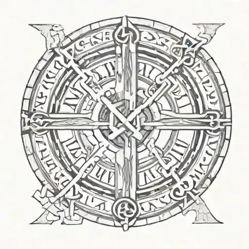 1975 Roman Numerals Intertwined