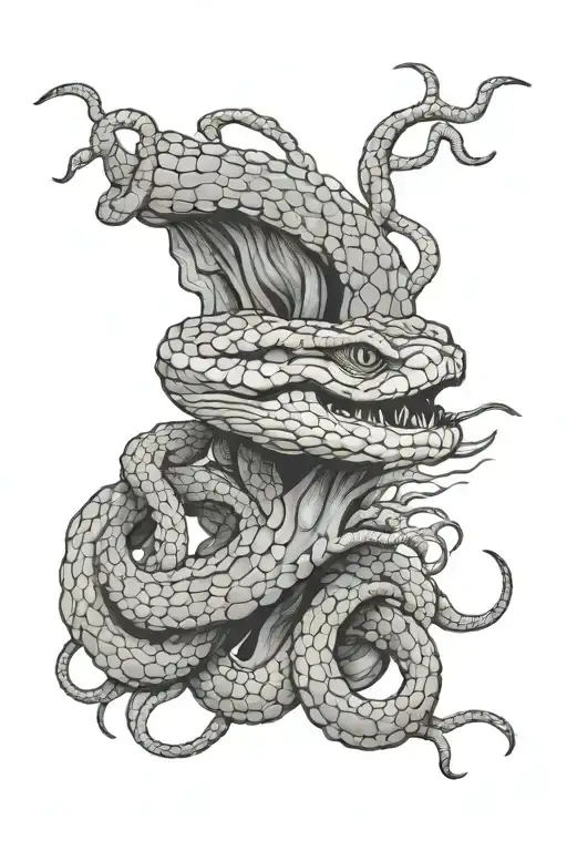 Medusa Dead Eyes Rattlesnakes