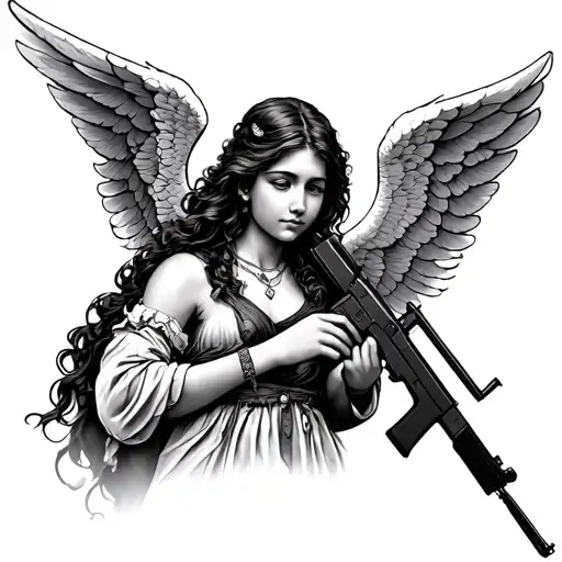 An Angel With An Ak47