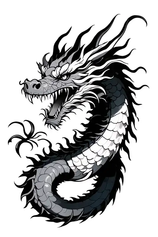 Dragon Japanese Style