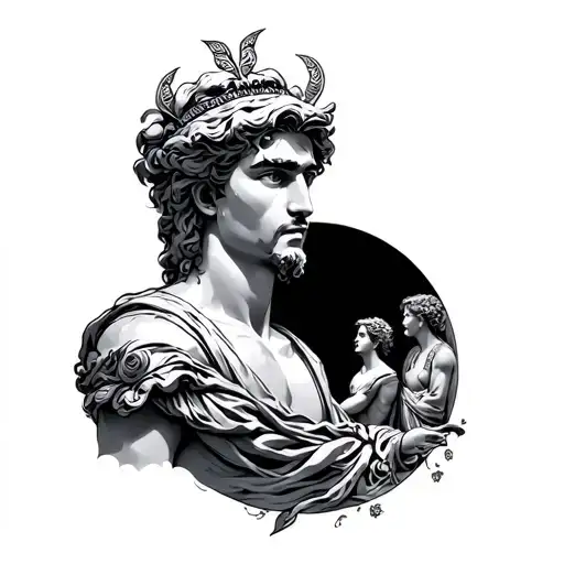 Greek Gods And The Half -Manga Moon