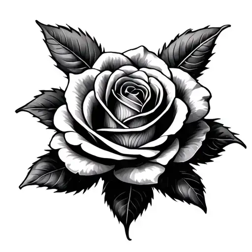 Black Rose Flower