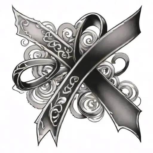 Cool Cancer Ribbon